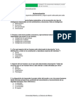 Autoevaluación UNIDAD 2 DESARROLLO HUMANO