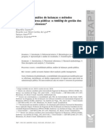 KROENKE, Adriana Et Al.O Emprego Da Análise de Balanços e Métodos Estatísticos Na Área Pública_ o Ranking de Gestão Dos Municípios Catarinenses. Rev. Adm. Pública