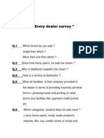 Every Dealer Survey