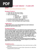 Water Level Indicator