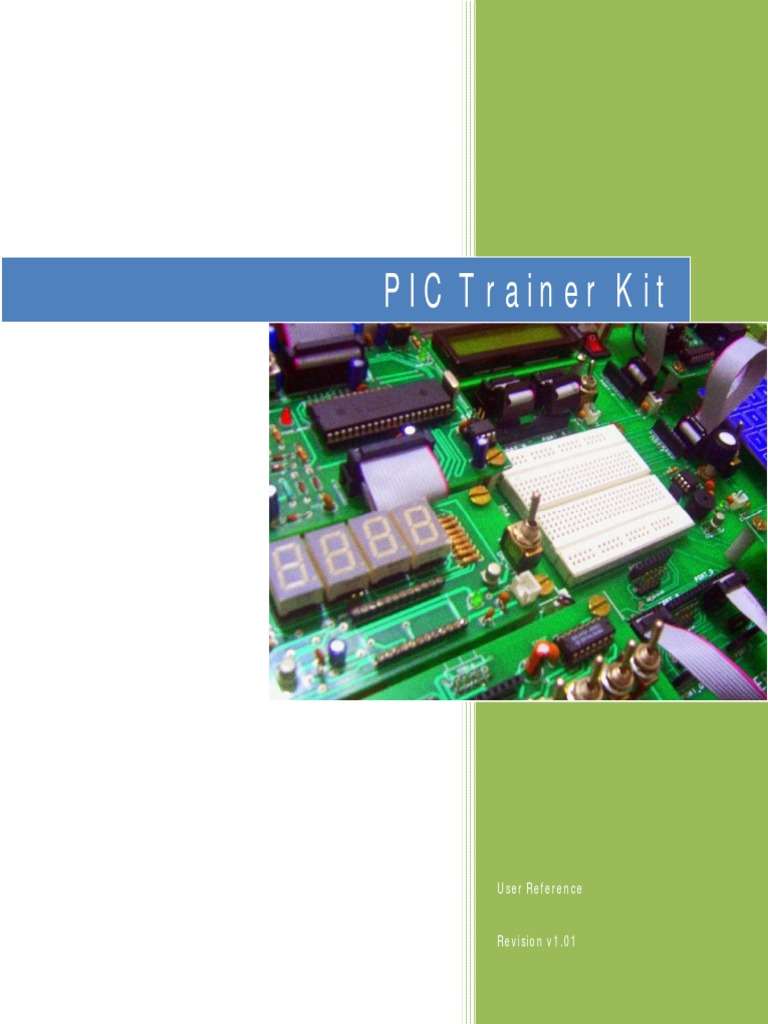 PIC Trainer Kit User Manual PDF Pic Microcontroller Computer