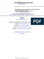 A Review Effect of Conductive Polymers On The Conductivities of Electrospun Mats