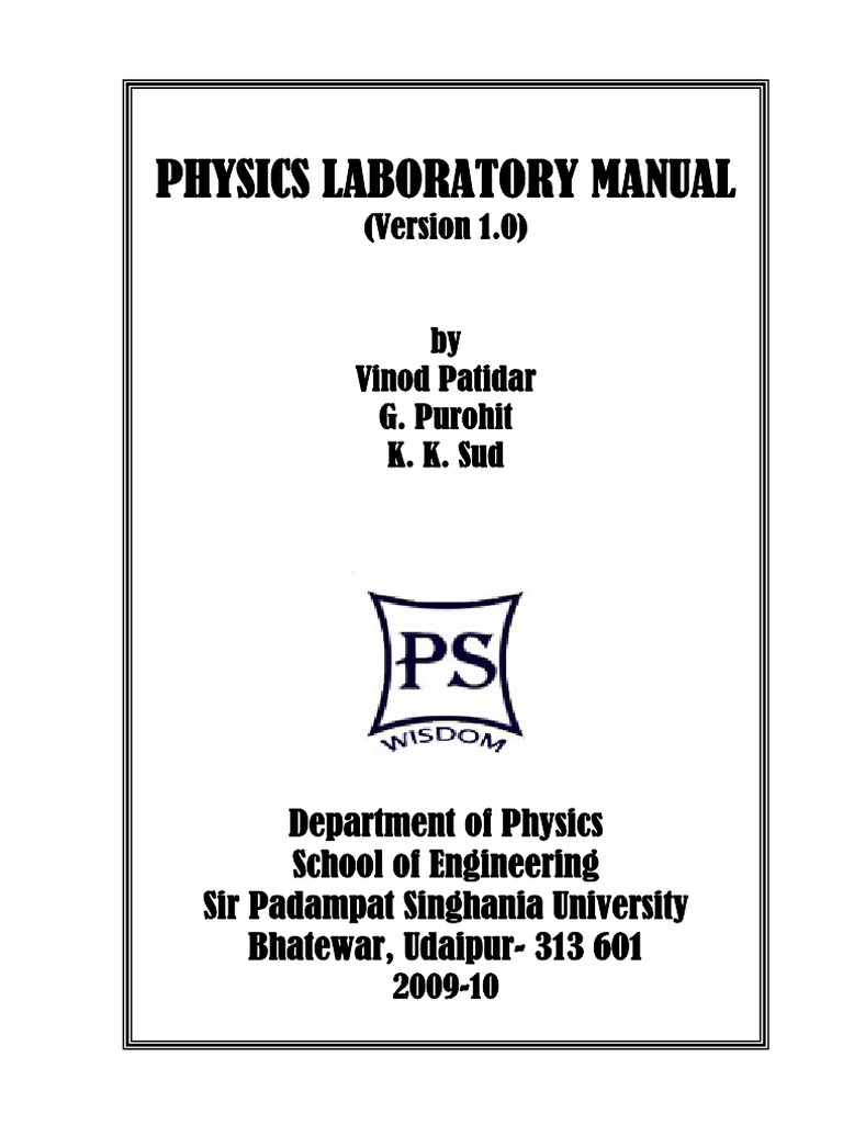 Physics Laboratory Manual.pdf Field Electric Current