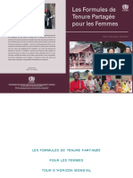 Les Formules de Tenure Partagee Pour Les Femmes