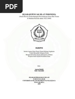 Sejarah Pencak Silat