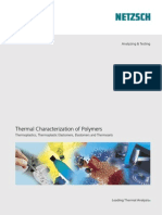 Thermal Characterization of Polymers - Thermoplastics, Thermoplastic Elastomers, Elastomers and Thermosets