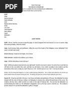 Transcript of Stenographic Notes sample  Rape  Courtship