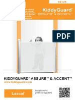 Lascal KiddyGuard Assure & Accent Owner Manual 2014 (Svenska) PDF