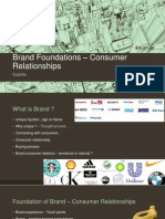 Brand Foundations - Consumer Relationships