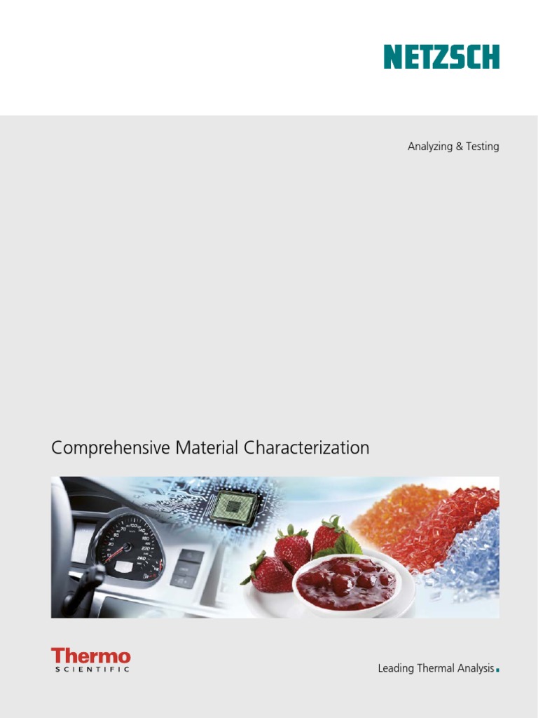 Comprehensive Material Characterization | Differential ...
