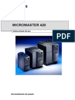 Variador de Frecuencia Micromaster 420