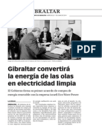 La Verdad Del Campo de Gibraltar - Gibraltar Convertirá La Energía de Las Olas en Electricidad Limpia PDF