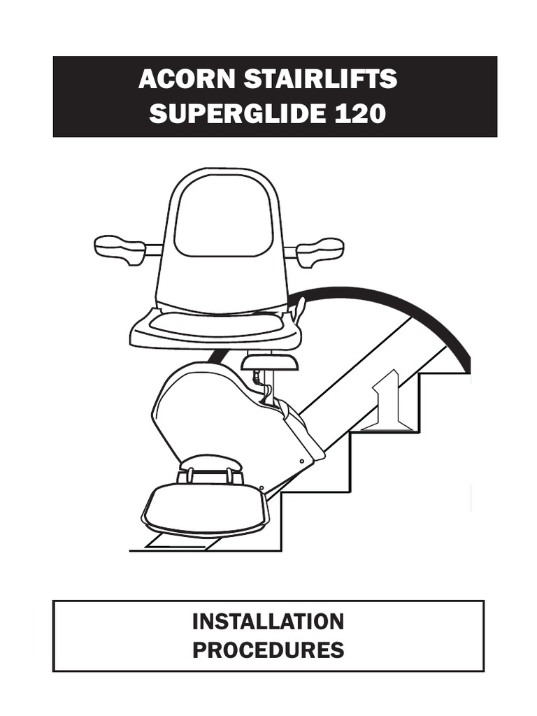 ACORN Superglide 120 InstallationManual PDF Stairs Components
