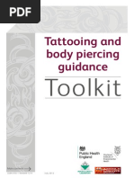 Tattooing and Body Piercing Guidance