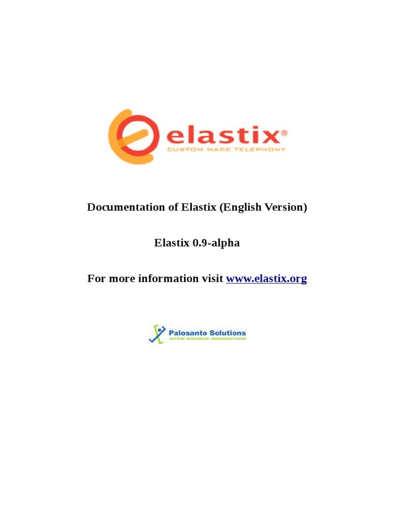 Elastix Installation and Configuration Guide | PDF | Email | User Interface