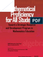 Mathematical Proficiency For All Students