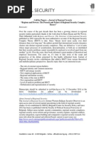 Download CfP Journal of Regional Security - Regions and Powers-2 by Journal of Regional Security SN229176678 doc pdf