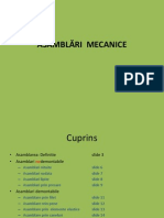 Proiect Asamblari Mecanice