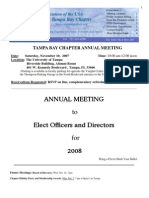 2007 November UNA-Tampa Bay Newsletter