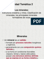 UNIDAD 2 Minerales