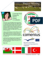 Comenius Newsletter Summer 2013