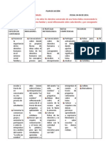 Plan de Acciòn Nury