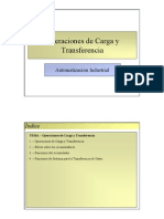 Operaciones de Carga y Transferencia PDF