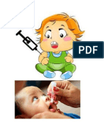 Aplicación de La Vacuna Oral Contra La Poliomielitis Tipo Sabin A La