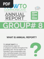 How to Communicate Annual Report Presentation