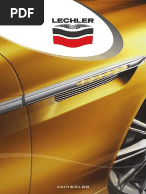 2013 Color Index for Vehicles | PDF | White | Grey
