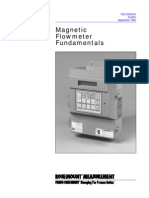 Magnetic Flowmeter Fundamentals: TDS 3032A00 English September 1995