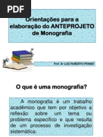 Anteprojeto de Monografia