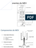 Componentes do Microscópio Eletrônico de Varredura (MEV