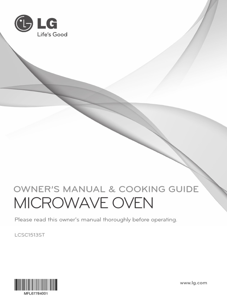 LG Electric Oven Manual | Download Free PDF | Cookware And Bakeware