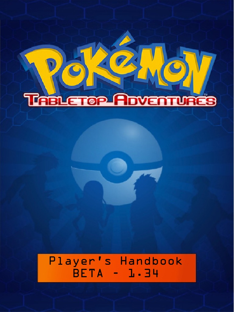 Players Handbook Pokemon Tabletop Adventure, PDF, Pokémon