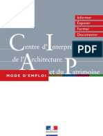 Centre d'Interprétation de l'Architecture et du Patrimoine_ le guide