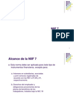 DIAPOSITIVAS NIIF7-Instrumentos Financieros Información A Revelar