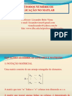 Metodos Numericos Matlab Cimatec