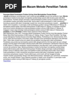 Download Pengertian Macam Macam Metode Penelitian Teknik Informatika by Nando L Kira SN229268162 doc pdf