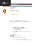 Amy Jacobs on Resume