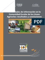 Necesidades de Información en La Comunidad Escolarde Los Liceos Agricola