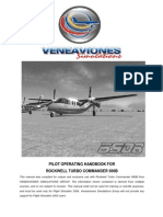 Pilot Operating Handbook for Rockwell Turbo Commander 690B