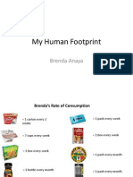 My Human Footprint