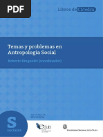 Libro Ringuelet Temas y Problemas de La Antropologia