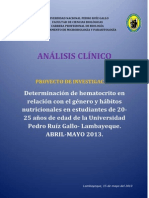Analisis Clinico Proyecto