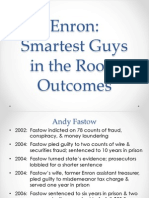 Enron Executives Outcomes Fastow Skilling Lay Convicted Sentenced