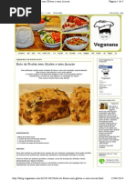 Bolo de Frutas Sem Gluten e