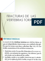 Fracturas de Vertebras Toracicas