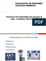 Tecnicas Monitoreo Calidad Aire PDF