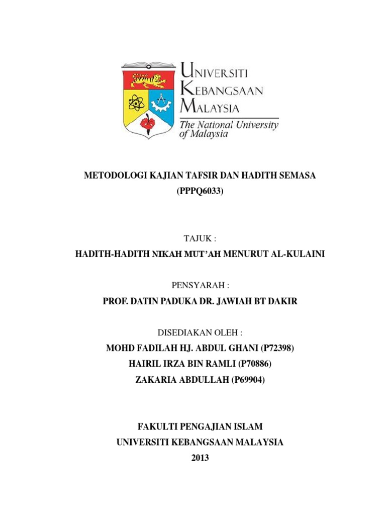 Nikah Mut Ah Pdf